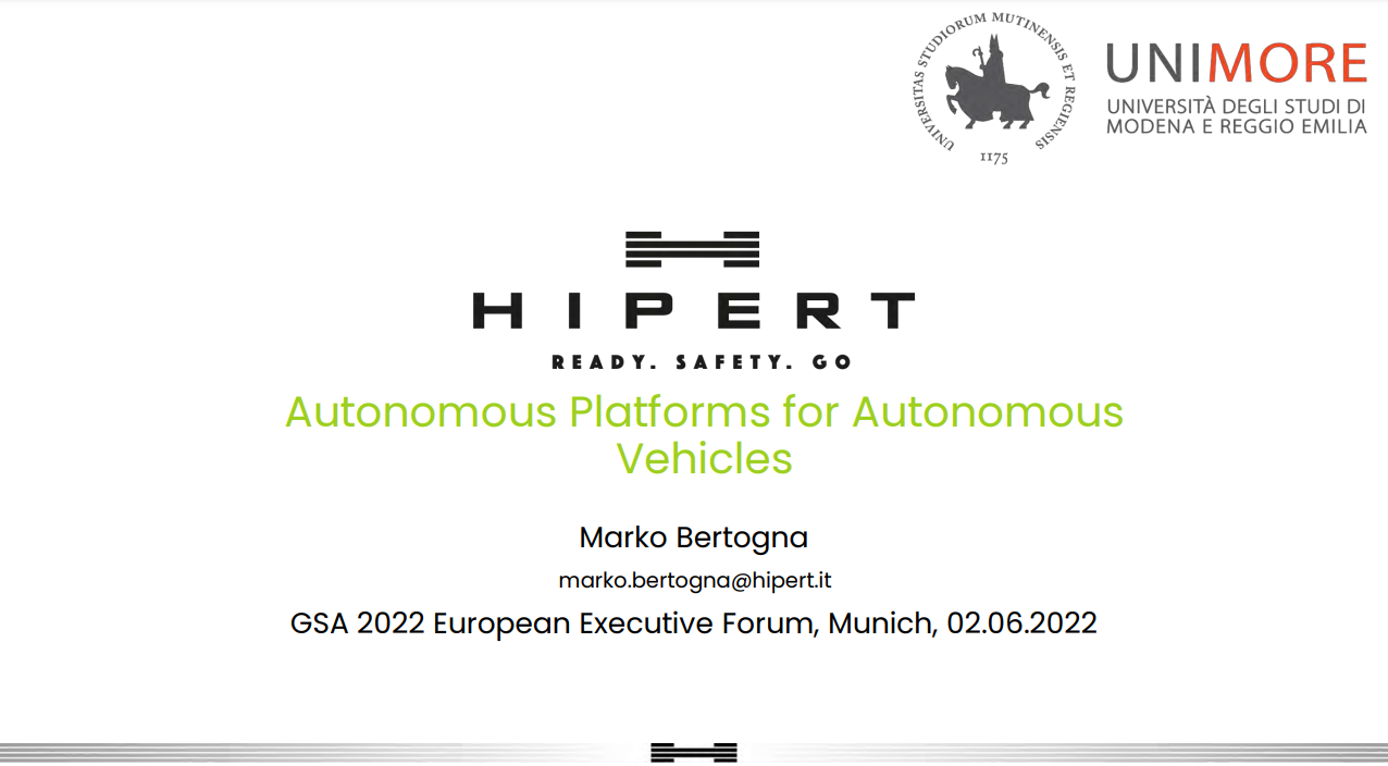 Autonomous Platforms for Autonomous Vehicles - June 2022