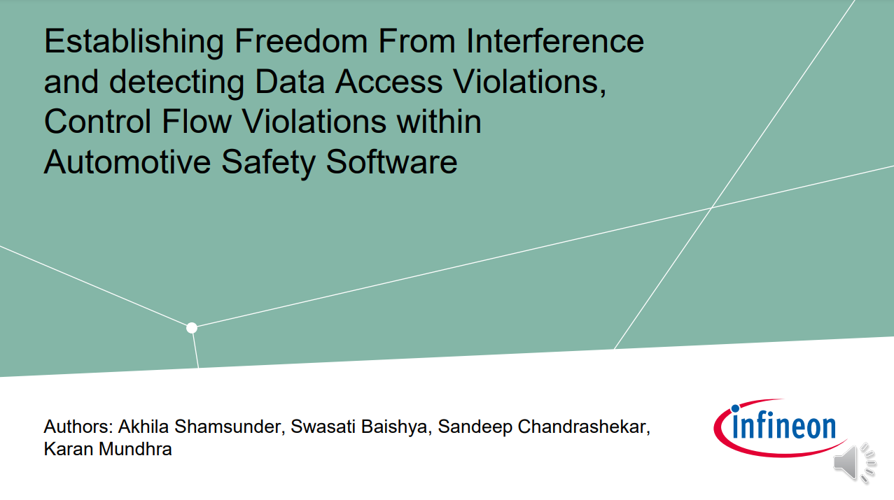 System Technology: Method for detection and mitigation of Control Flow and Data Flow Violations in Automotive Software - September 2022