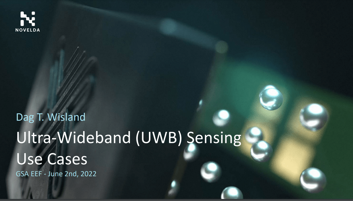 Ultra-Wideband (UWB) Sensing Use Cases